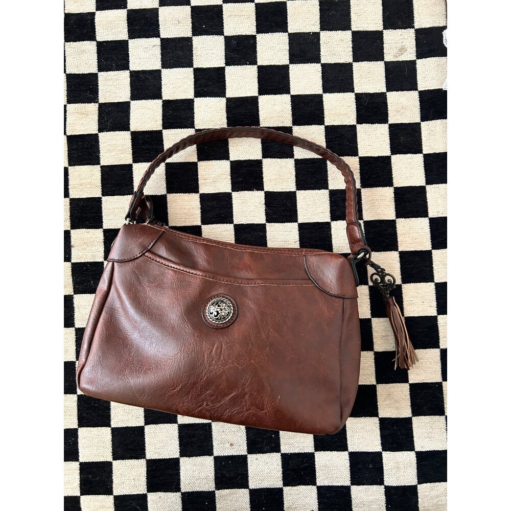 Vintage Bueno Brown Leather Purse